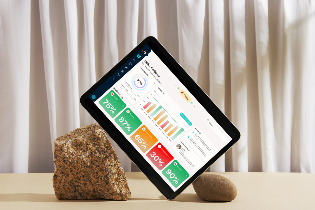Final Equine Integration dashboard and smartwatch interface
