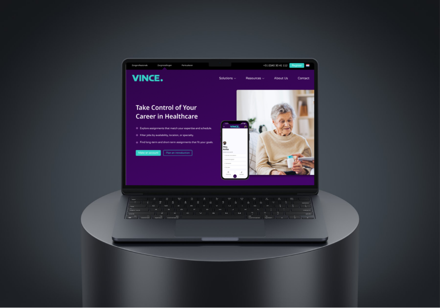 Vince final redesign visual